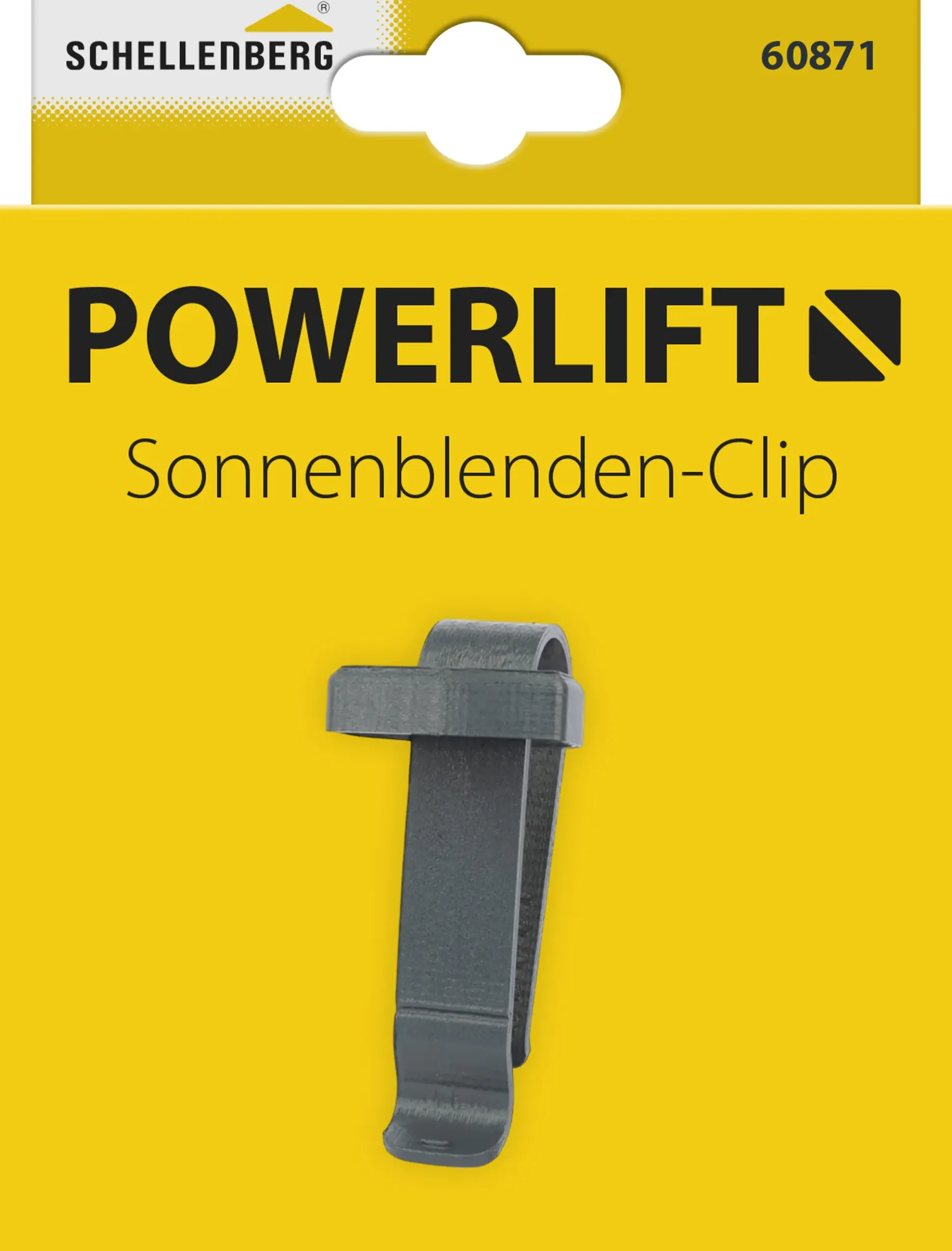 Schellenberg Sonnenblenden-Clip Powerlift für Torantrieb-Handsender