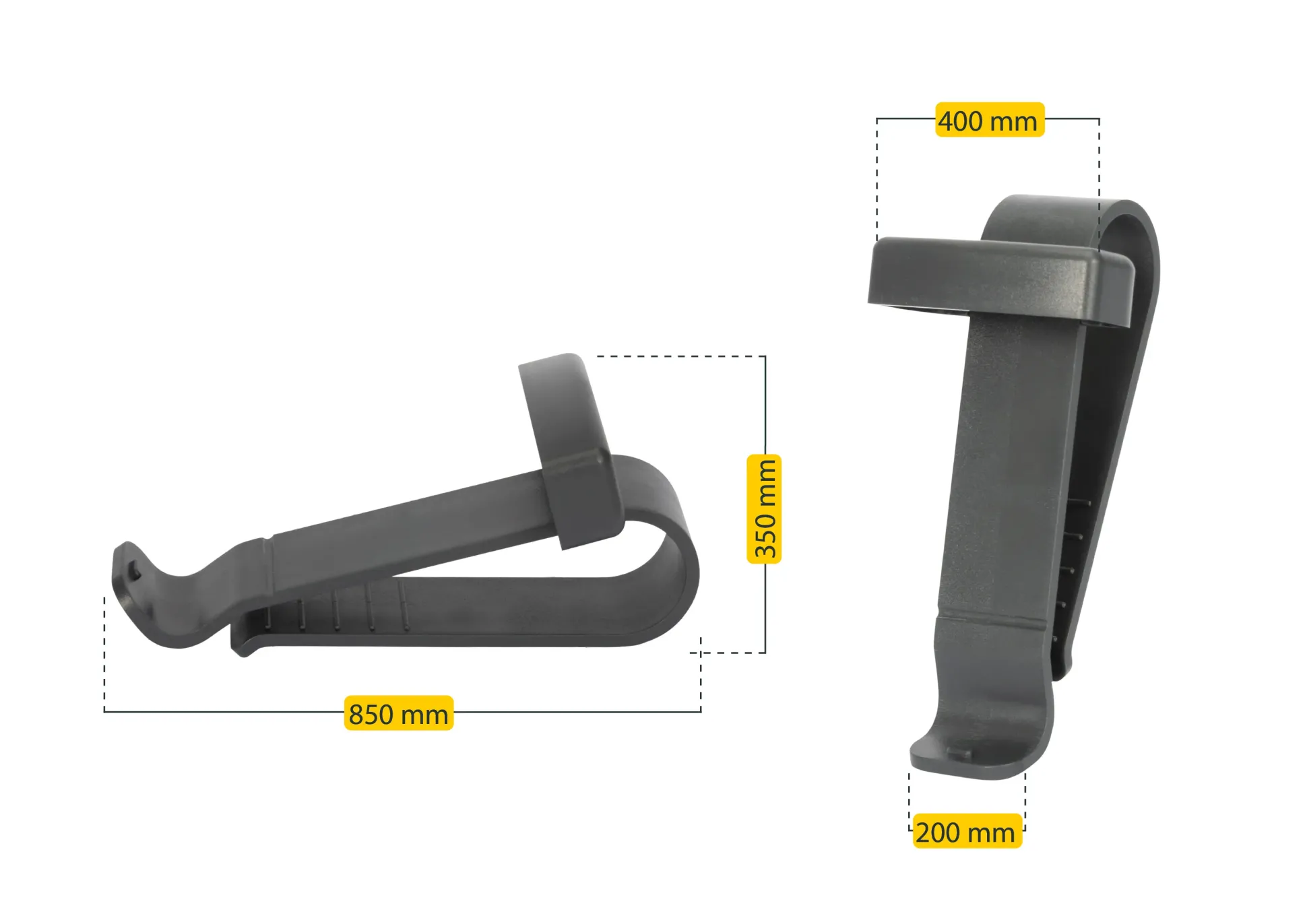 Schellenberg Sonnenblenden-Clip Powerlift für Torantrieb-Handsender