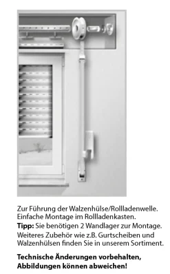 Schellenberg Wandlager Maxi silber