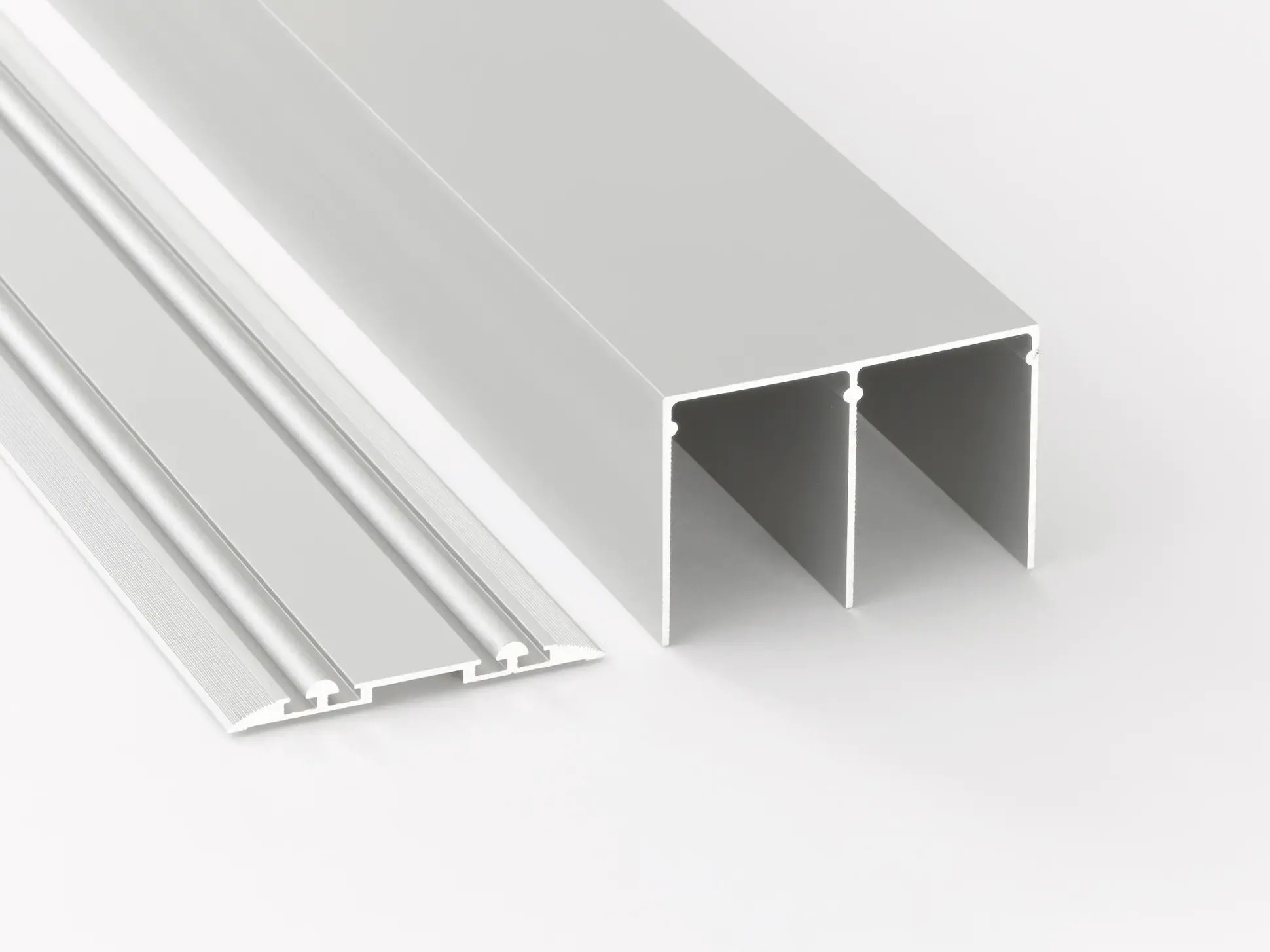 Schienen-Bausatz Rapid Aluminium, silber eloxiert