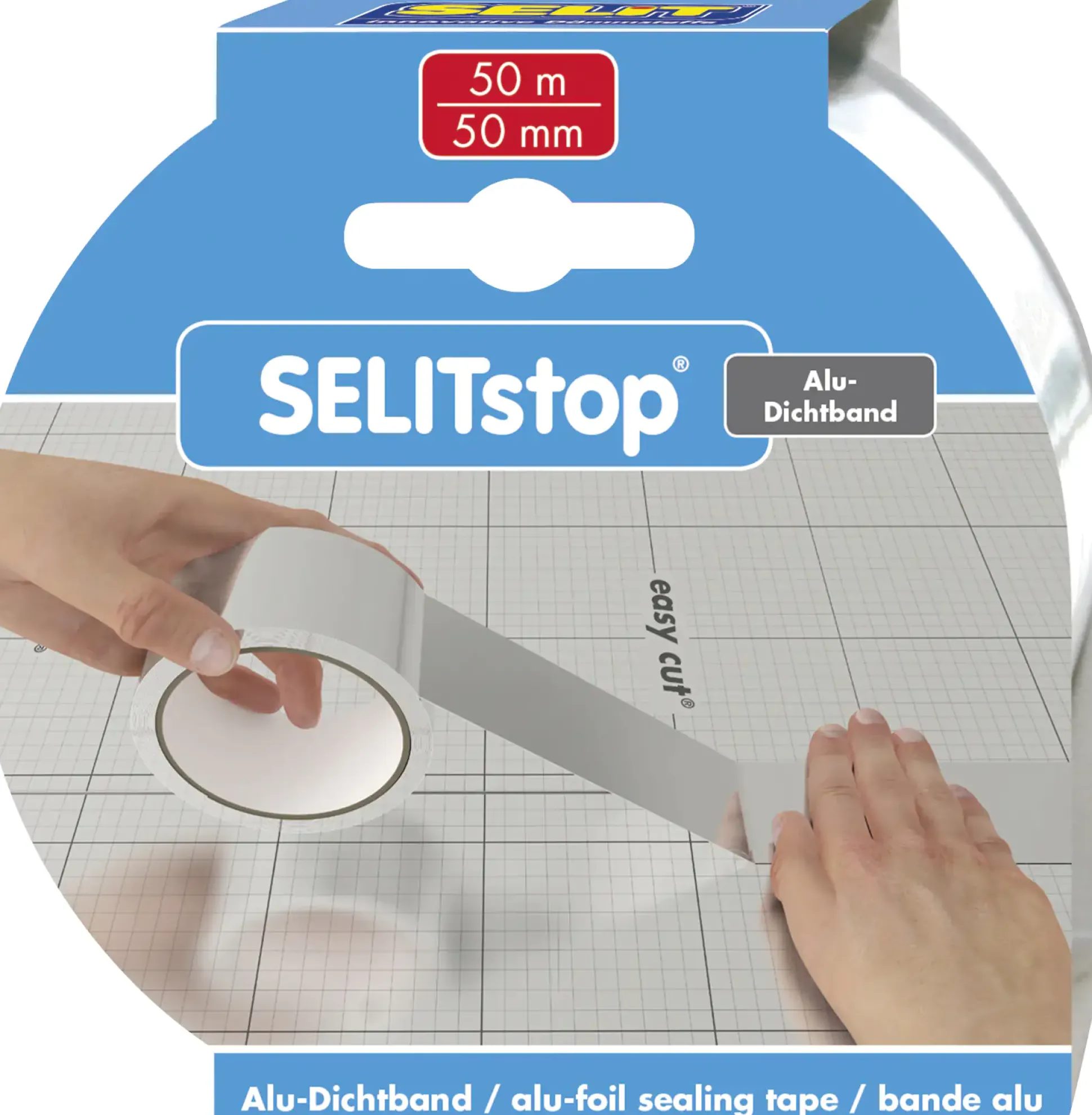 Selitstop Alu Dichtband Rolle - 50 Meter
