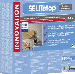 Selitstop Leisten-Schutzband 7,5 cm x 20 m Stärke 0,5 mm