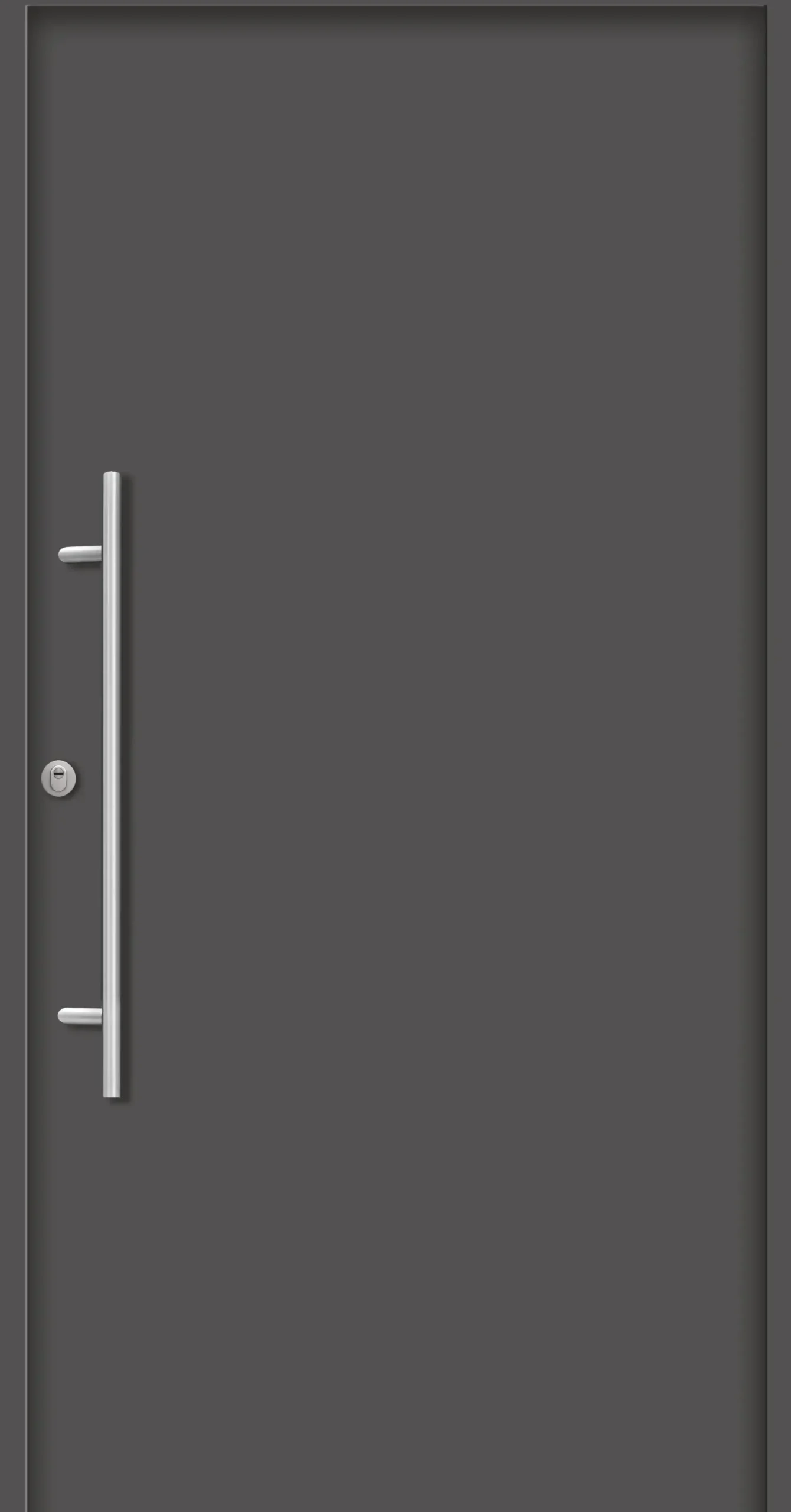 Splendoor Haustür Passivedoor Premium B05 RC2 Anthrazit DIN Links 110 x 210 cm