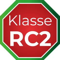 Splendoor Haustür Passivedoor Premium P14 RC2 Nussbaum DIN Links 100 x 210 cm