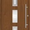 Splendoor Haustür Passivedoor Premium B02 RC2 Golden Oak DIN Rechts 100 x 210 cm