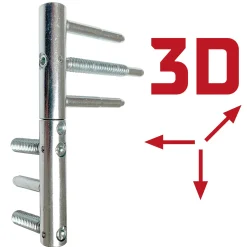 Splendoor Haustür Passivedoor Premium H1 Golden Oak DIN Rechts 110 x 210 cm