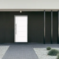 Splendoor Haustür Passivedoor Premium H1 Weiß DIN Links 100 x 210 cm
