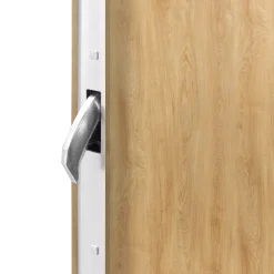 Splendoor Haustür Passivedoor Premium B01 Eiche Natur DIN Links 110 x 210 cm