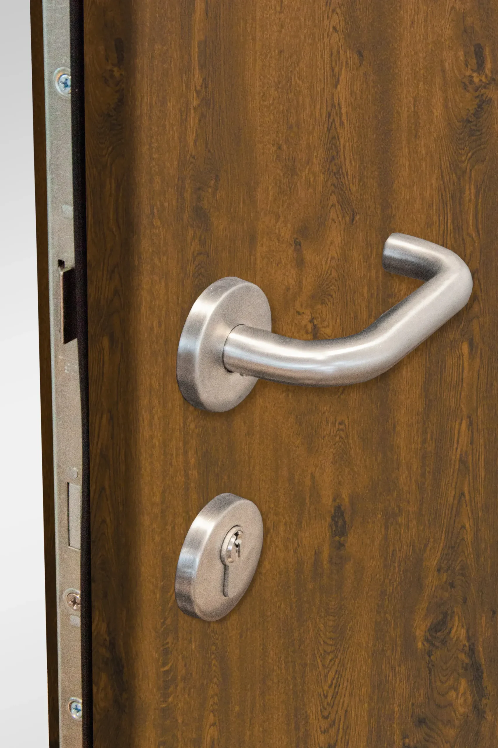 Splendoor Haustür Passivedoor Premium H1 Golden Oak DIN Links 110 x 210 cm