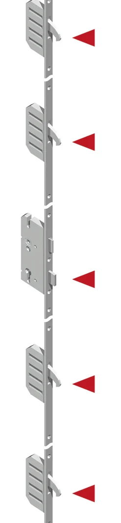 Splendoor Haustür Passivedoor Premium B06 RC2 Eiche Natur DIN Rechts 110 x 210 cm