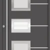 Splendoor Haustür Passivedoor Premium B03 Anthrazit DIN Links 100 x 210 cm