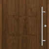 Splendoor Haustür Passivedoor Premium H1 Nussbaum DIN Rechts 110 x 210 cm