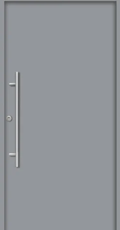 Splendoor Haustür Passivedoor Premium B05 RC2 Grau DIN Links 110 x 210 cm
