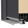 Splendoor Haustür Passivedoor Premium H1 Anthrazit DIN Links 110 x 210 cm