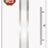 Splendoor Haustür Passivedoor Premium B01 RC2 Weiß DIN Rechts 110 x 210 cm