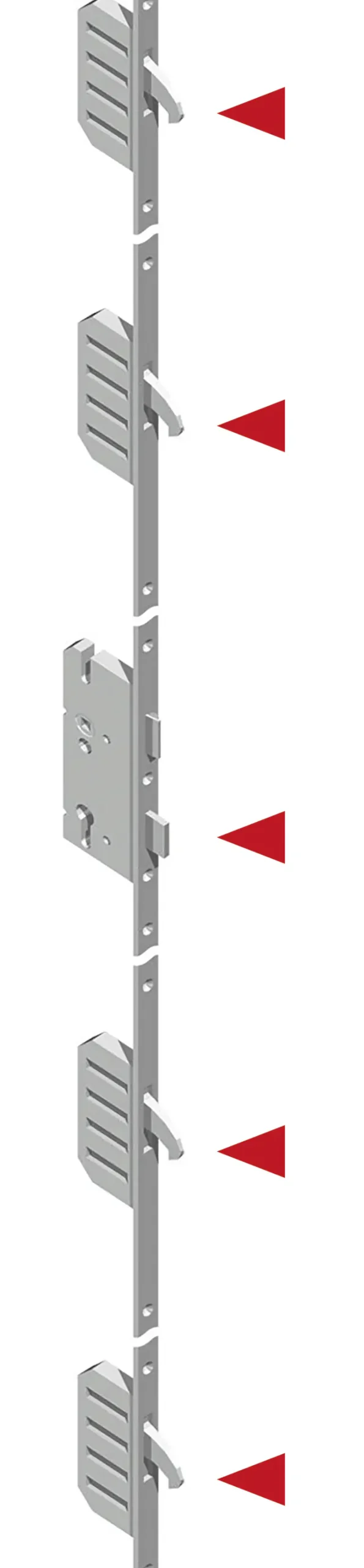 Splendoor Haustür Passivedoor Premium B01 RC2 Weiß DIN Rechts 110 x 210 cm