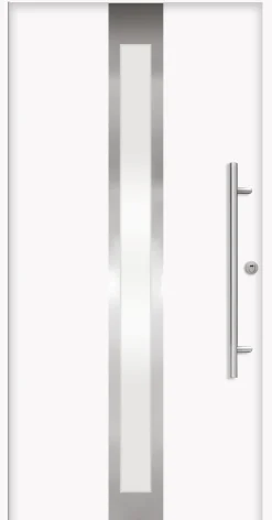Splendoor Haustür Passivedoor Premium B01 RC2 Weiß DIN Rechts 110 x 210 cm