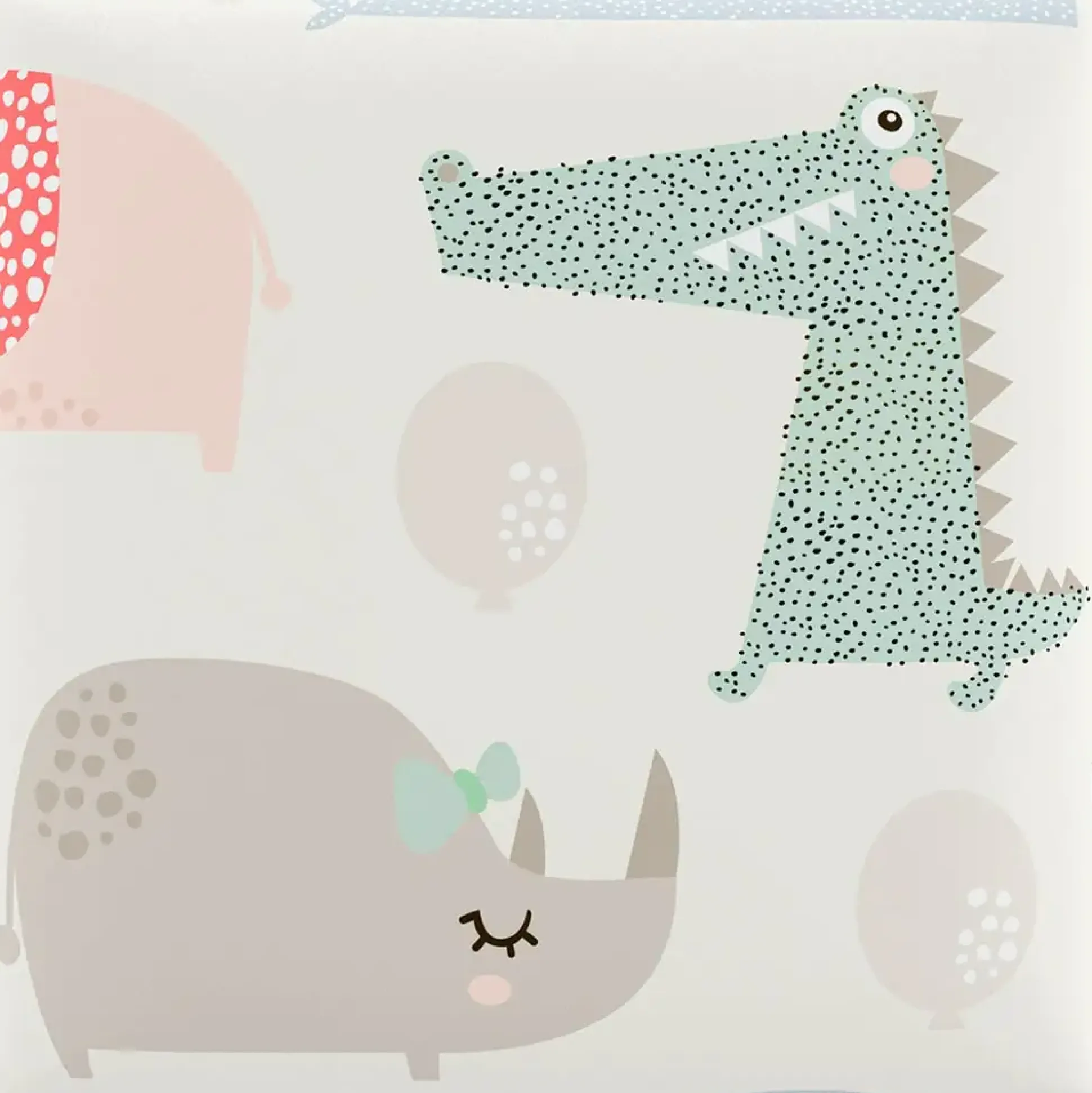 Stegu Wandpaneel Puffin Print Kids 30 x 30 cm Zoo
