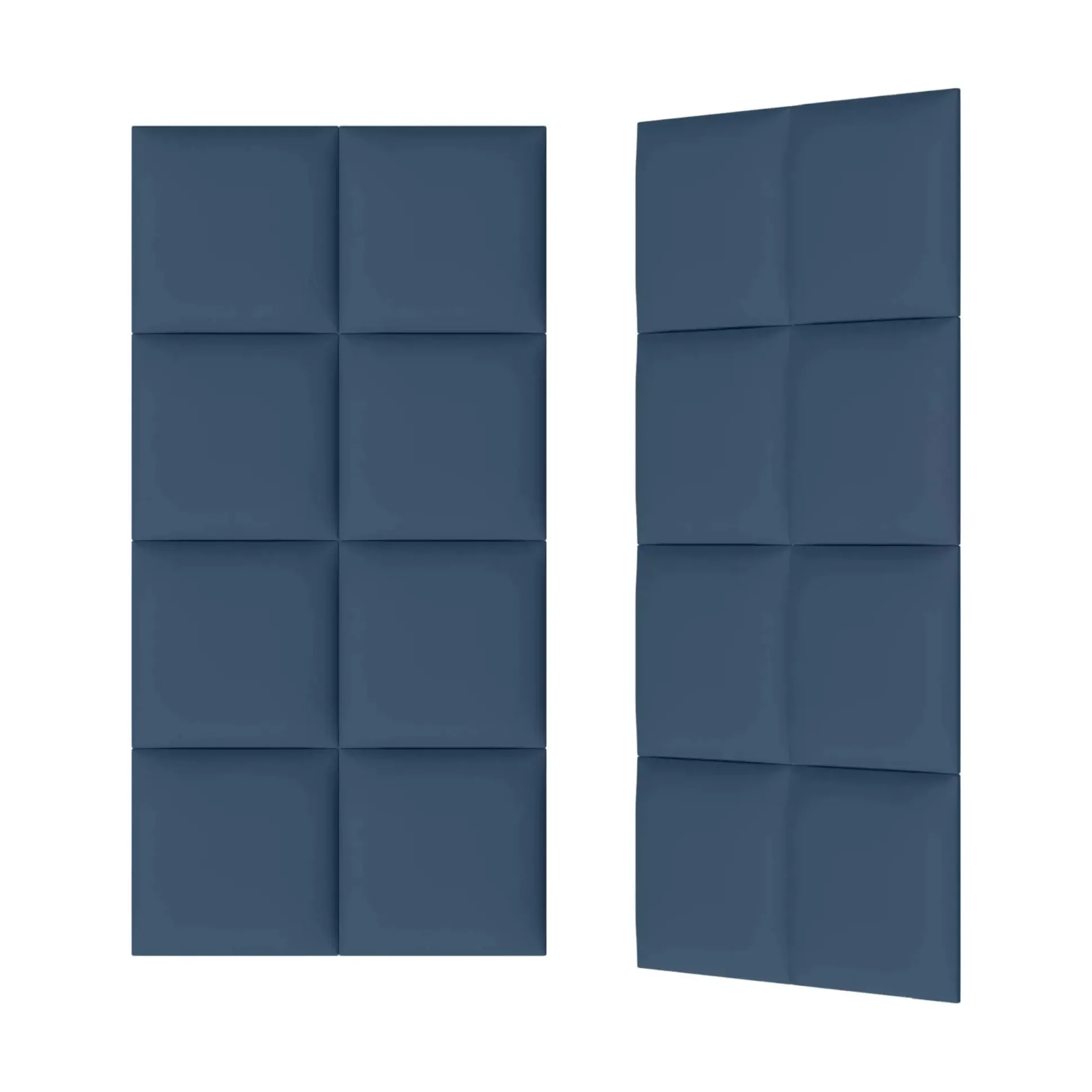 Stegu Wandpaneel Puffin Print Kids 30 x 30 cm Blue Jeans