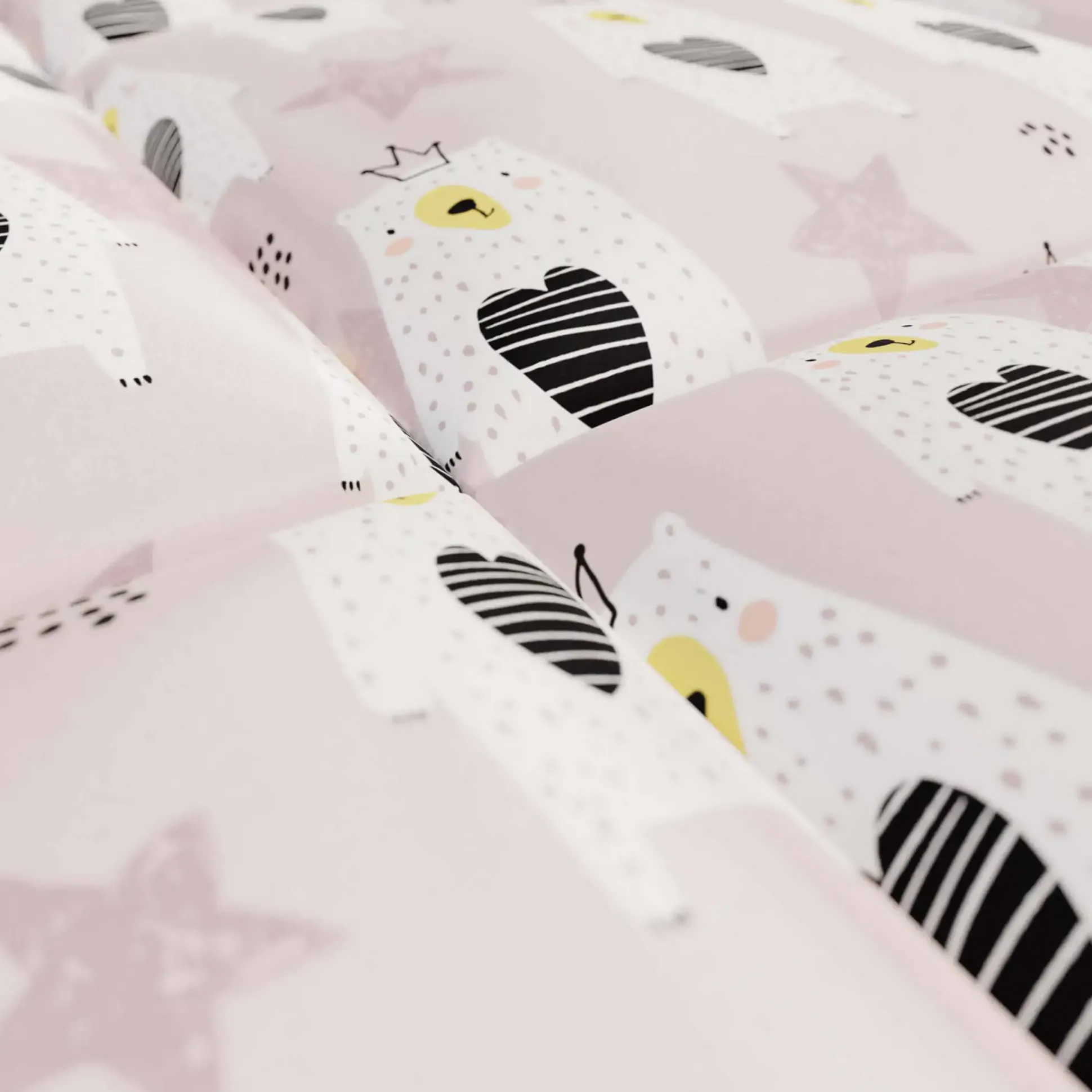 Stegu Wandpaneel Puffin Print Kids 30 x 30 cm Teddy