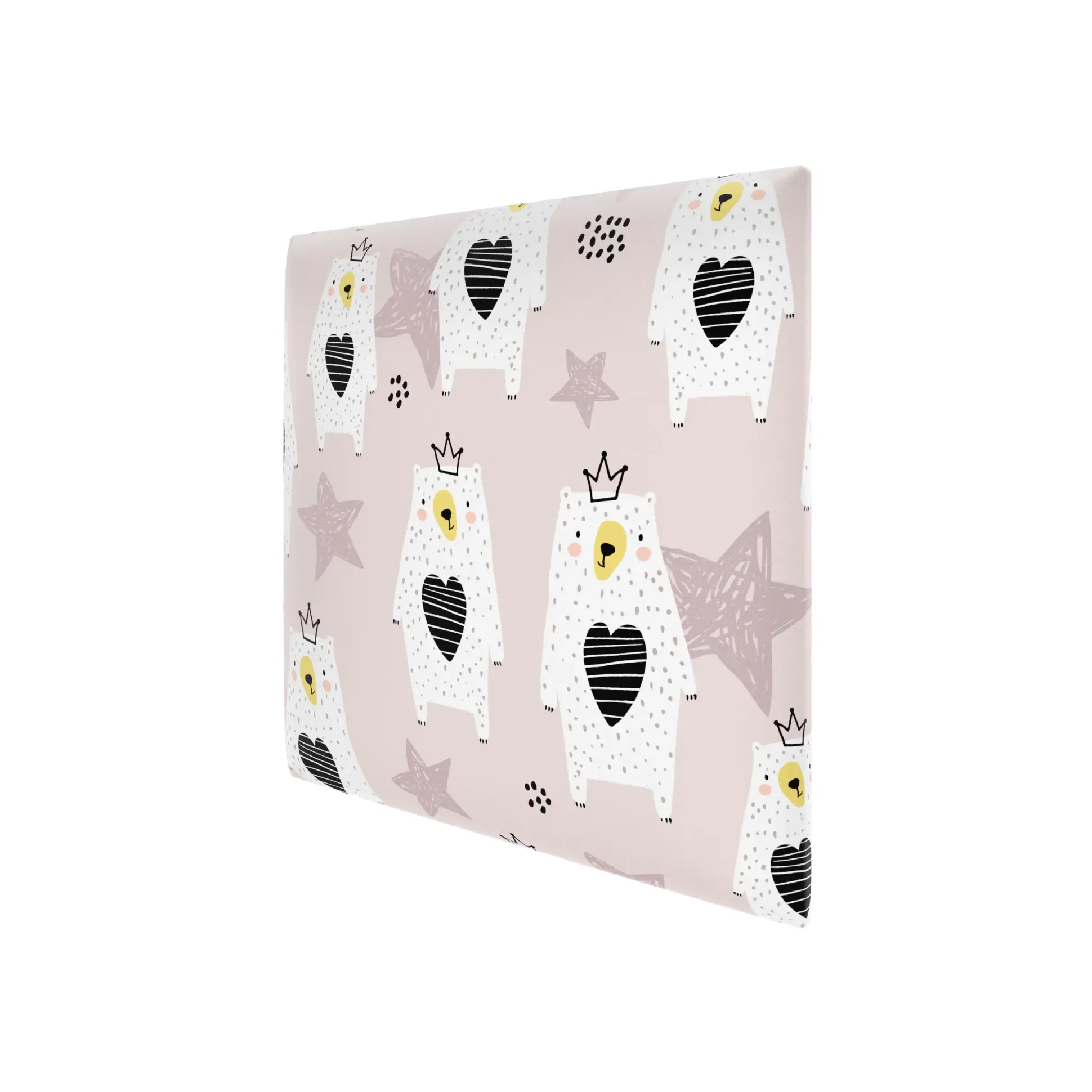 Stegu Wandpaneel Puffin Print Kids 30 x 30 cm Teddy