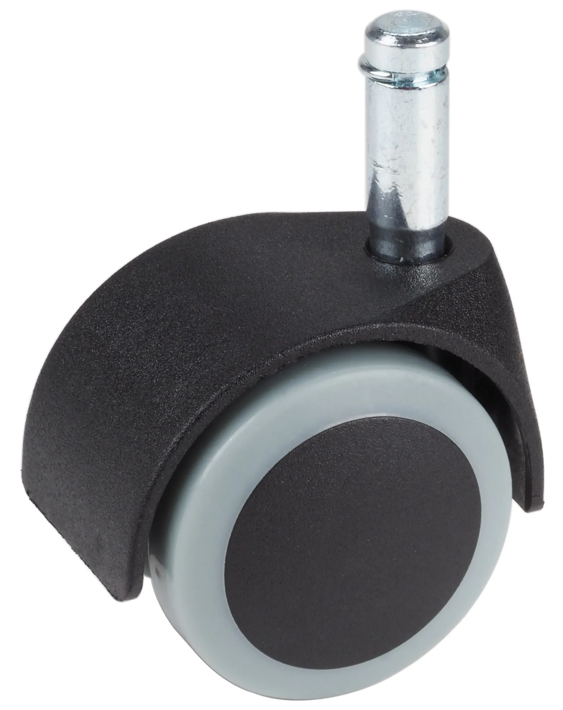 Stuhlrolle Ø 50 mm für empfindliche Böden mit Stift Tragkr. 40 kg