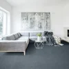 Teppichboden Ella blau 4 m breit (Meterware)