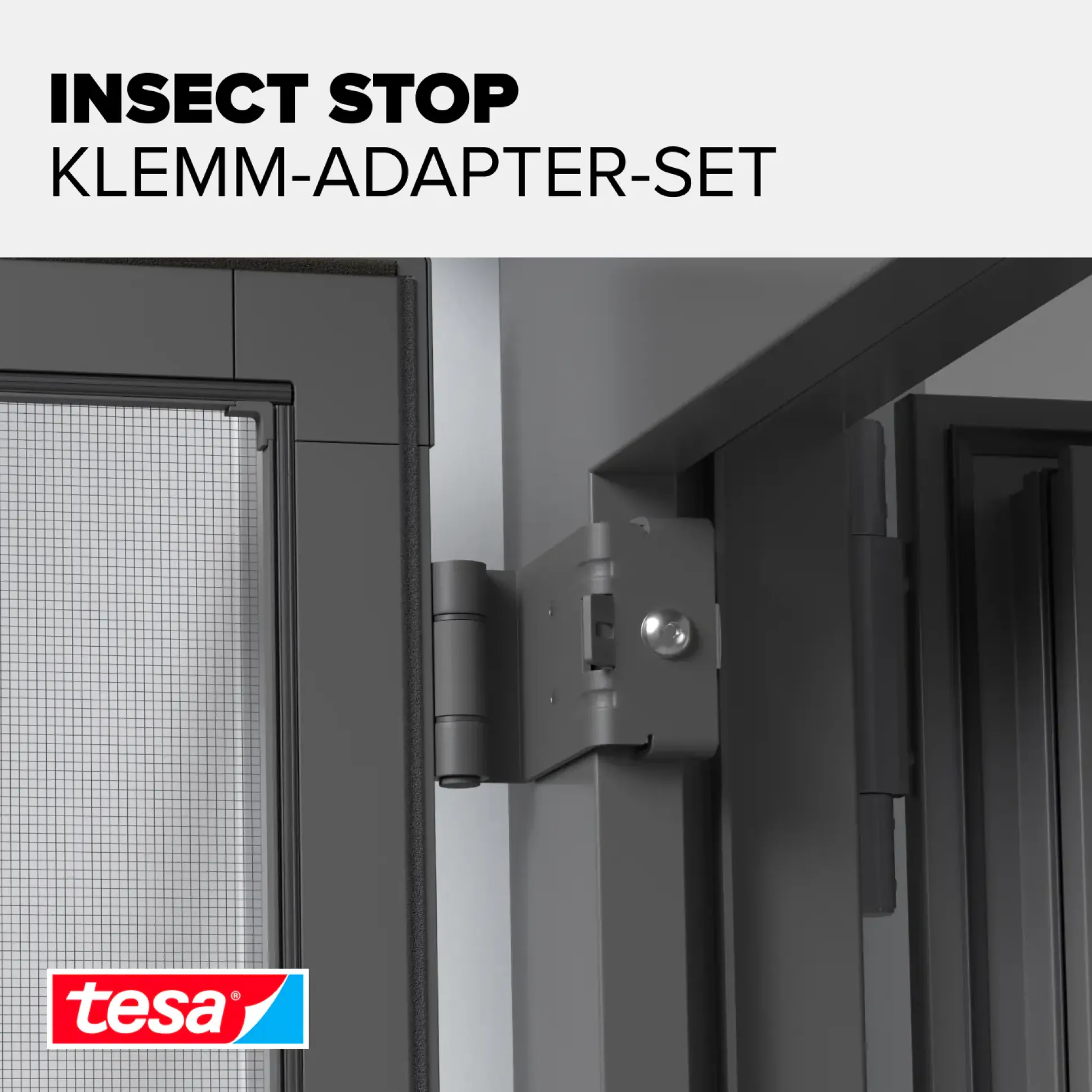 tesa Adapter FALT 35 x 43 x 48 mm anthrazit