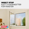 tesa Fliegengitter 110 x 130 cm weiß individuell kürzbar