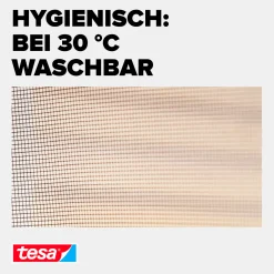 tesa Fliegengitter 100 x 100 cm anthrazit individuell kürzbar