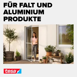 tesa Fliegengitter COMFORT Ersatzrolle 120 x 250 cm - anthrazit