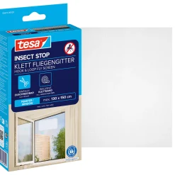 tesa Fliegengitter STANDARD 130 x 150 cm weiß individuell kürzbar