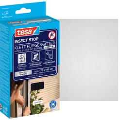 tesa Fliegenschutz-Fenster COMFORT 170 x 180 cm - anthrazit