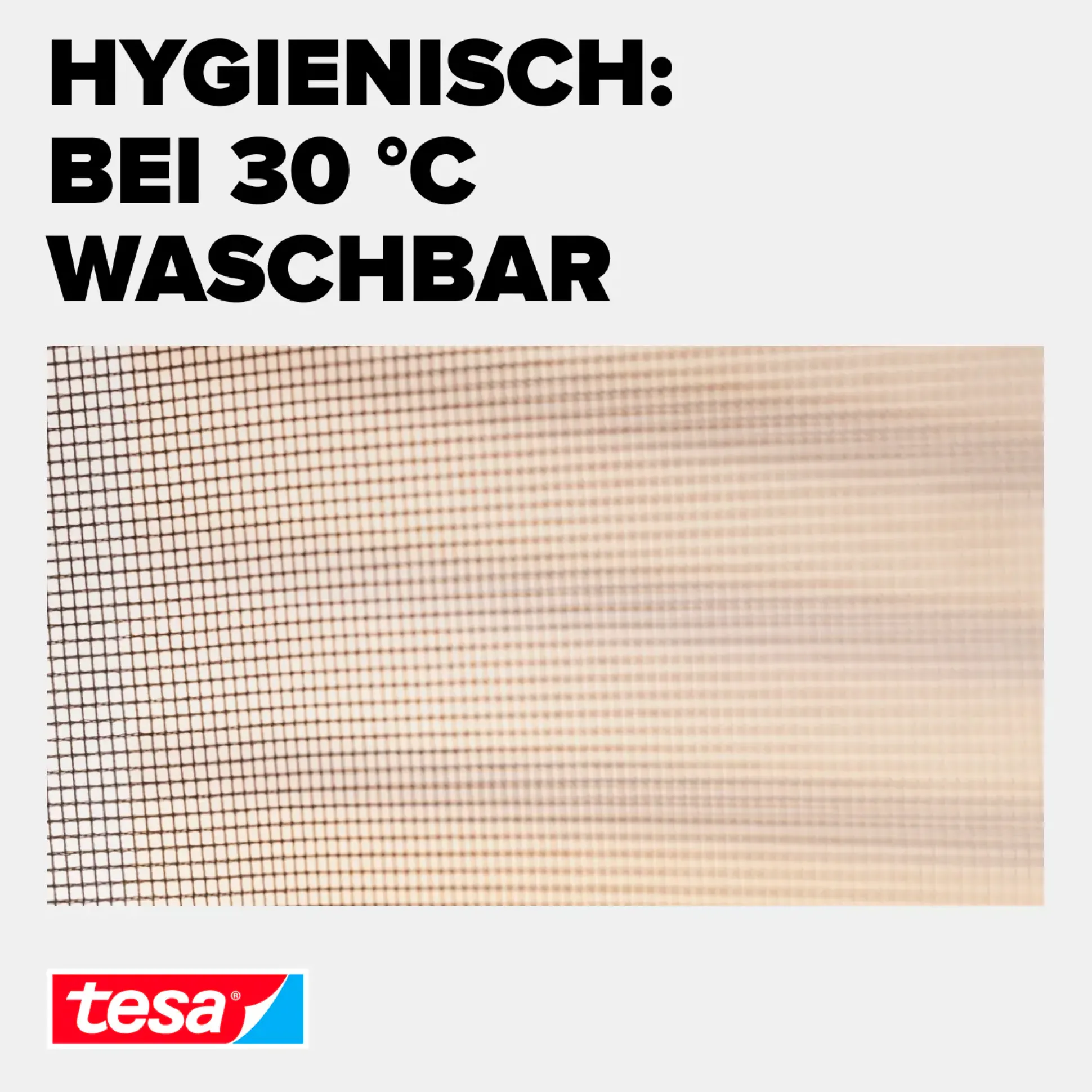 tesa Fliegenschutz-Fenster COMFORT 170 x 180 cm - anthrazit