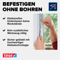 tesa Fliegenschutz-Tür COMFORT 120 x 220 cm - anthrazit