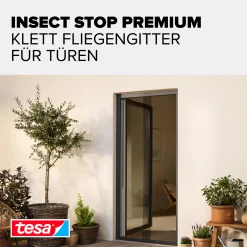 tesa Fliegenschutz-Tür COMFORT 120 x 220 cm - anthrazit