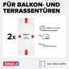 tesa Fliegenschutz-Tür COMFORT 120 x 220 cm - weiß