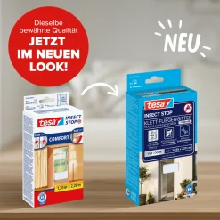 tesa Fliegenschutz-Tür COMFORT 120 x 220 cm - weiß