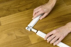 tesa Fliegenschutz-Tür Comfort 100 x 220 cm Aluminium weiß kürzbar