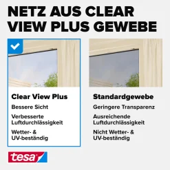 tesa Fliegenschutz-Tür FALT 100 x 220 cm anthrazit/anthrazit kürzbar