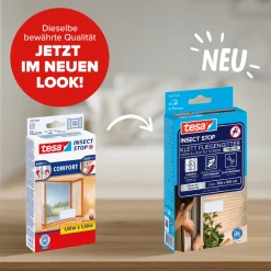 tesa Insektenschutz-Fenster COMFORT 100 x 100 cm weiß