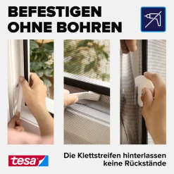 tesa Insektenschutz-Fenster COMFORT 100 x 100 cm weiß
