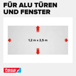 tesa Insektenschutz-Gitter Ersatzarolle anthrazit 120 x 250 cm