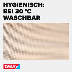 tesa Insektenschutz-Klettbandsystem 2 x (0,65 m x 2,5 m) weiß