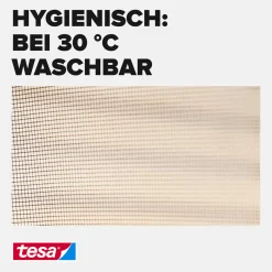 tesa Insektenschutz-Klettbandsystem 2 x (0,65 m x 2,5 m) weiß