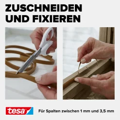 tesa Insulation E-Profil Classic 10 m, braun