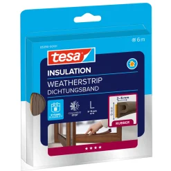 tesa Insulation P-Profil Classic 6 m, braun