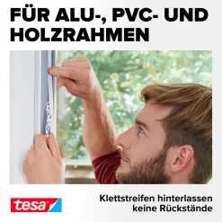 tesa Klettband-Ersatzrolle COMFORT für Fliegengitter 5,60 m