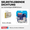 tesa Moll Dichtungsprofil Super Flex 6 m, transparent