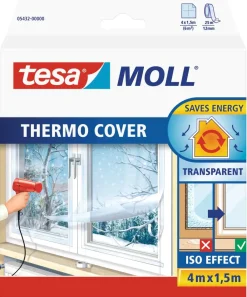 tesa Moll Fenster-IsolierfolieThermo Cover 4 x 1,5 m